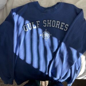 gulf shores purple sweater